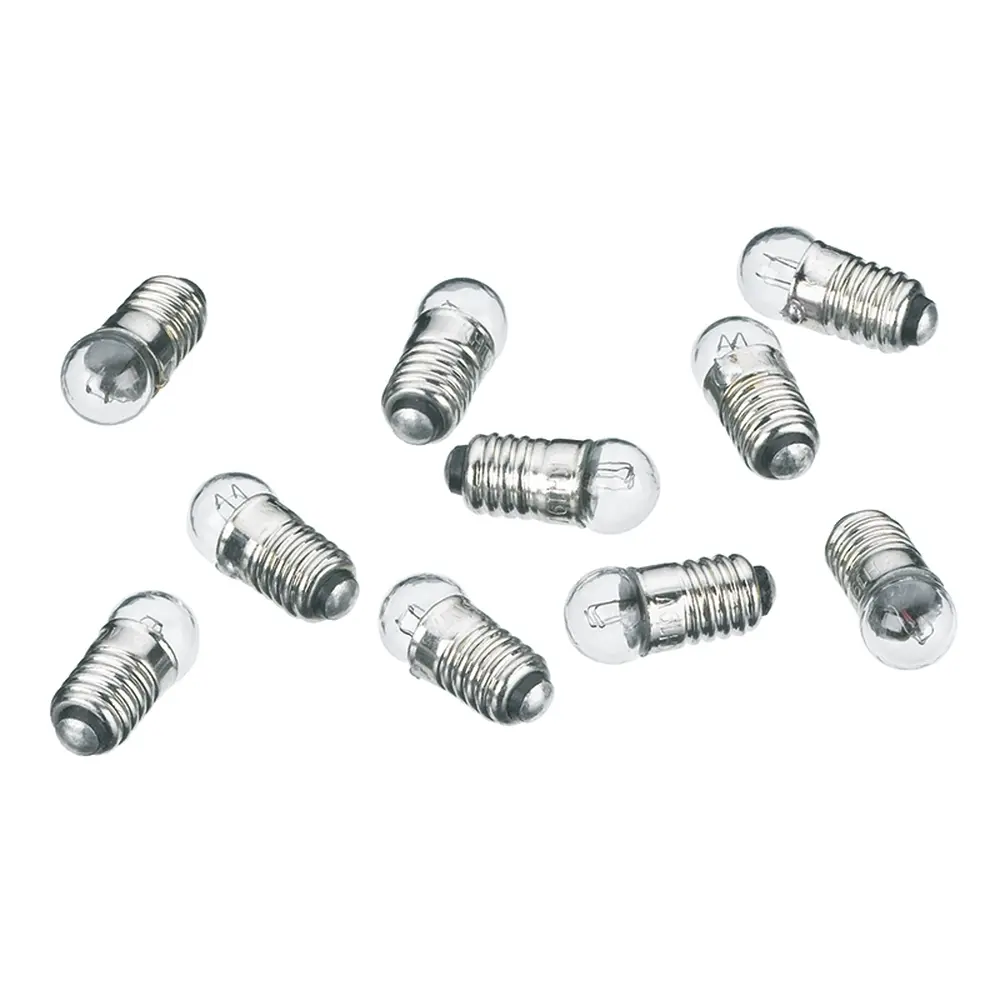 10 lampes à vis 19V- E5,5 - LGB E600100 - HO 1/87