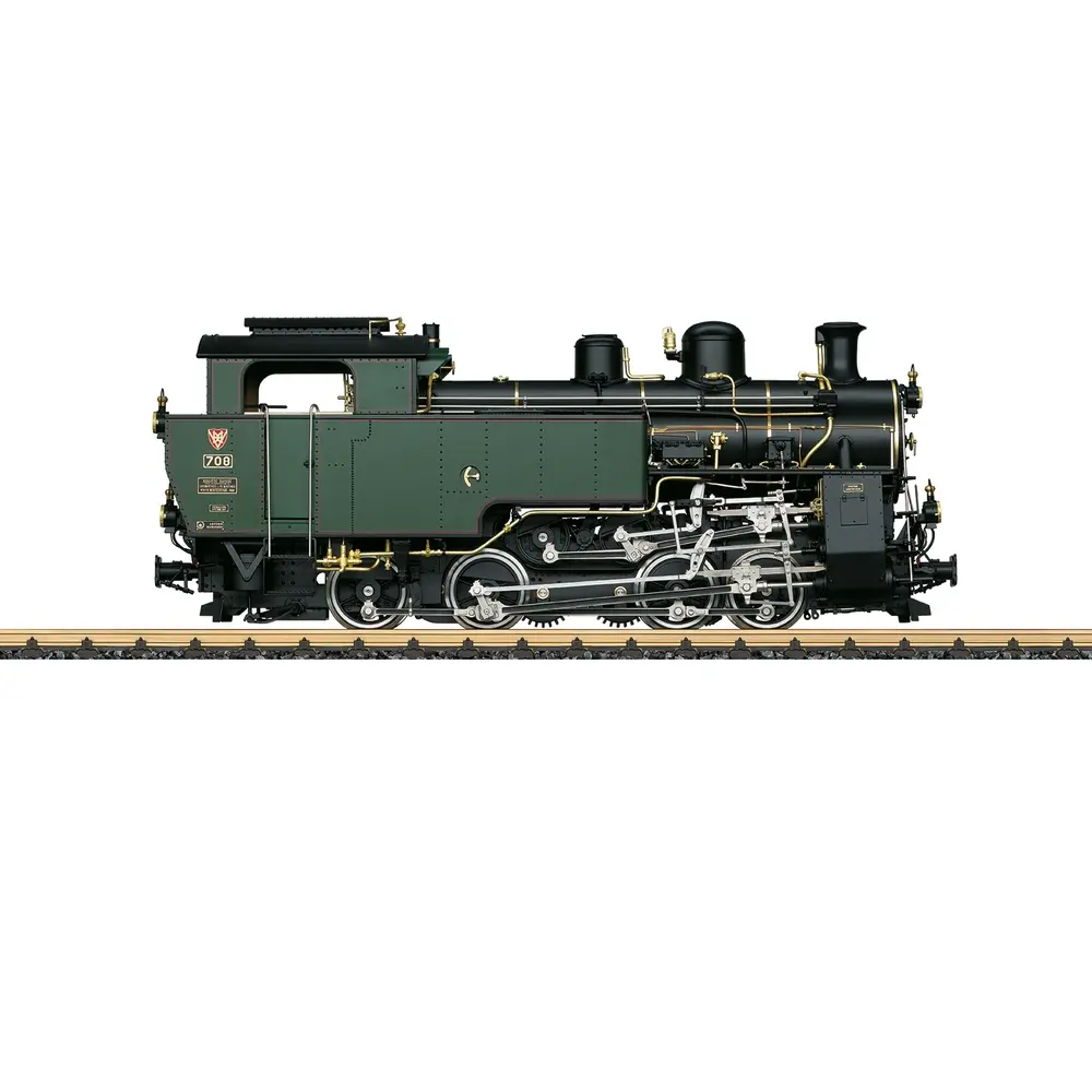 Locomotive vapeur à crémaillère HG 4/4 - LGB L26370 - DFB - G 1/22.5 - EP. VI - Digital Sound fumigène - 2R