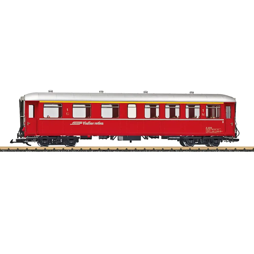 Voiture voyageurs grandes lignes 1ère classe - LGB L31525 - RhB - G 1/22.5 - EP. IV - 2R