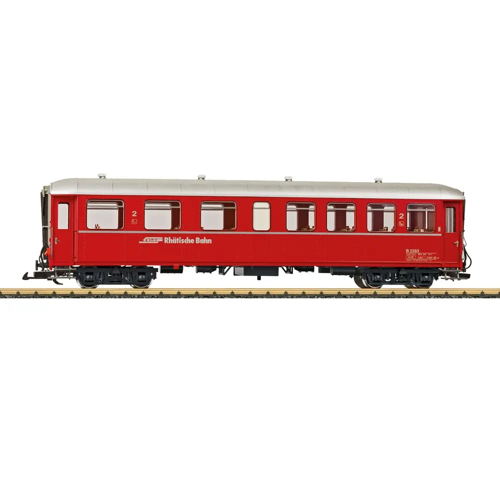 Voiture voyageurs grandes lignes 2nde classe - LGB L31526 - RhB - G 1/22.5 - EP. IV - 2R