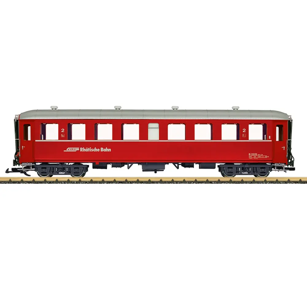 Voiture voyageurs grandes lignes 2nde classe - LGB L31527 - RhB - G 1/22.5 - EP. IV - 2R