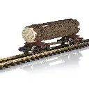 Wagon de transport de bois - LGB 46775 - G 1/22,5 - Ep III - 2R