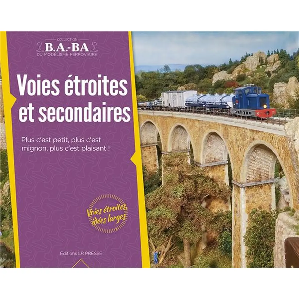 Livre - Les voies étroites et secondaires - LR PRESSE - B.A.-BA 24
