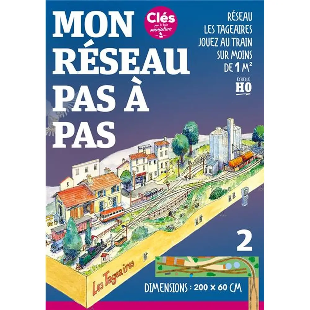 Réseau Les Tageaires - LR PRESSE CLESTAGEAIRES - Clés pour le train miniature 7 à 12 - Mon réseau pas à pas