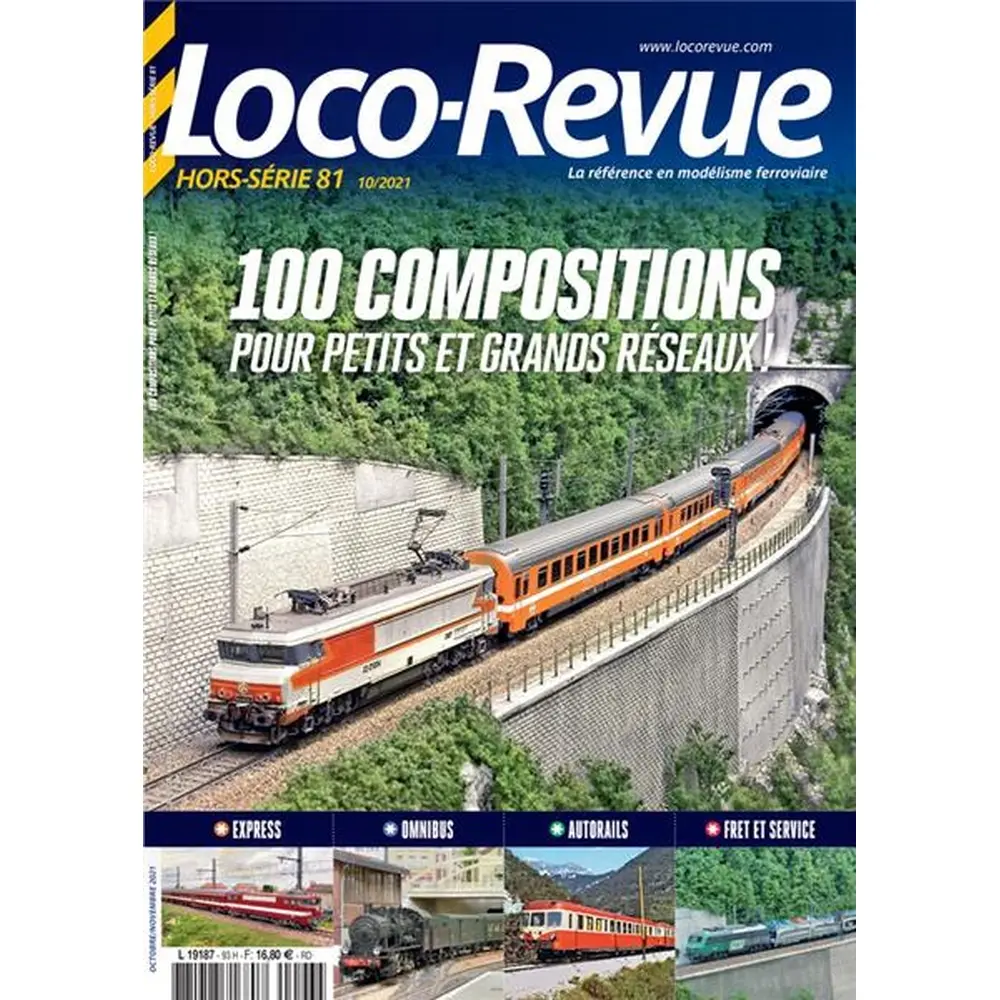 Loco Revue Hors série 81 - LR PRESSE HSLR81 - 100 compositions pour petits et grands réseaux !