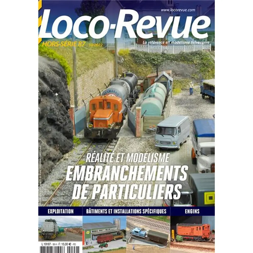 Loco Revue Hors série 87 - LR PRESSE HSLR87 - Réalité et modélisme embranchements de particuliers
