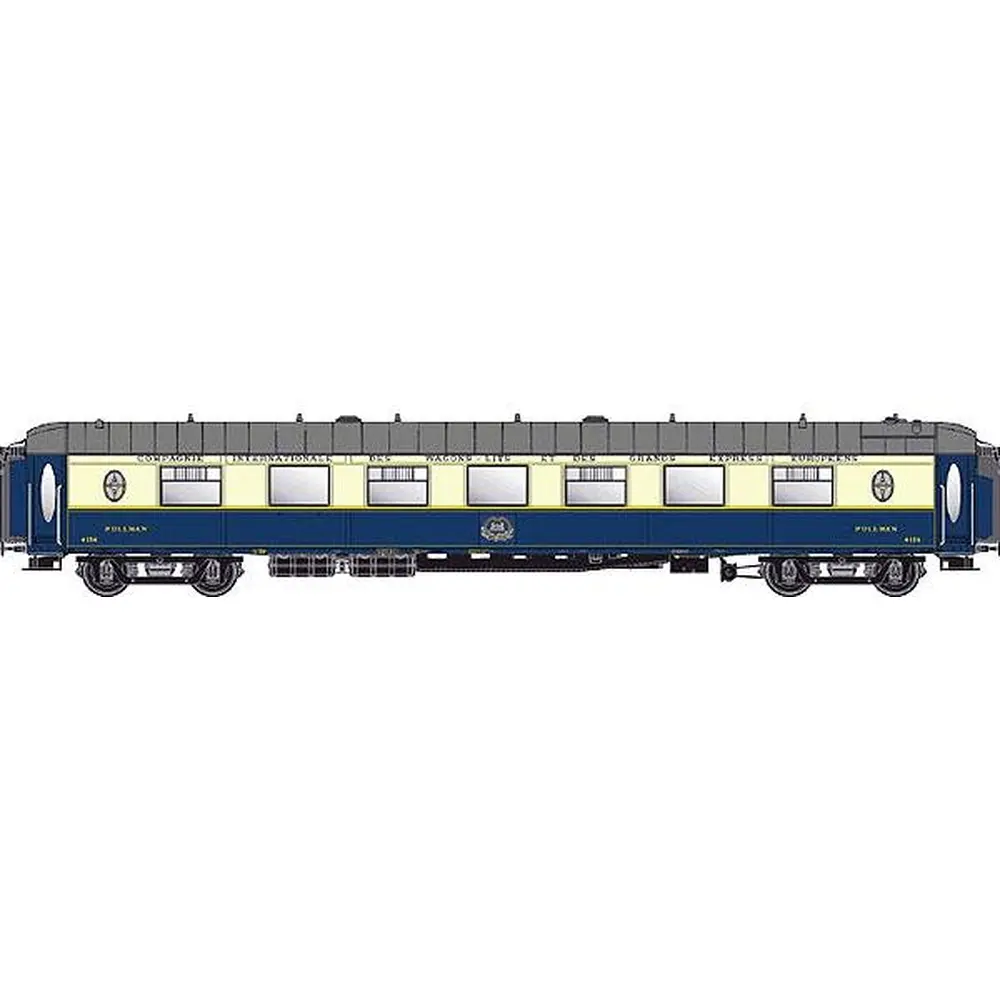 Voiture WP CIWL Côte d'Azur bleue/crème livrée 1937 avec monogramme