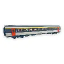 Voiture corail Vtu A10tu - LS Models 40253 - HO 1/87 - SNCF - Ep IV - 2R