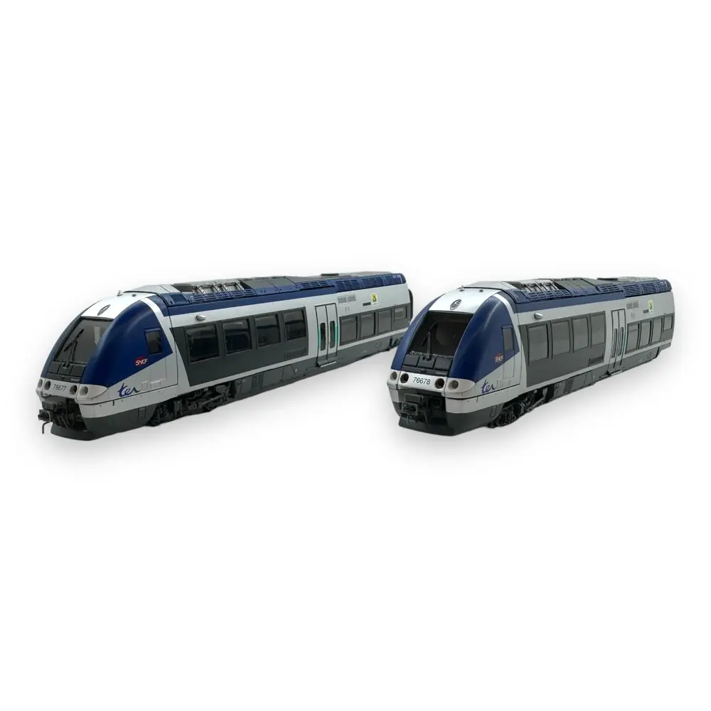 Rame automotrice AGC X 76600 Ls Models 10078 - HO 1/87 - SNCF - EP V / VI