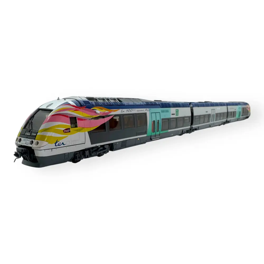 Automotrice AGC X 76603/76604 - Ls Models 10072 - HO 1/87 - SNCF - EP V-VI