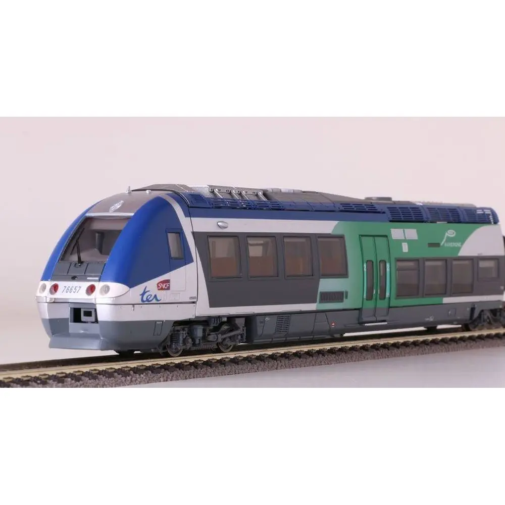 Automotrice AGC X 76657 / 76658 Livrée TER Auvergne