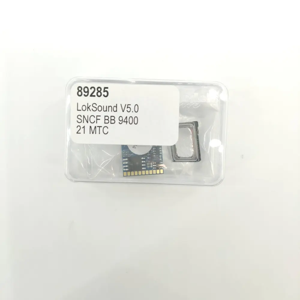 Décodeur Digital Sound V5.0 à 21 broches pour locomotive BB 9400 SNCF - LS Models 89285 - HO 1/87