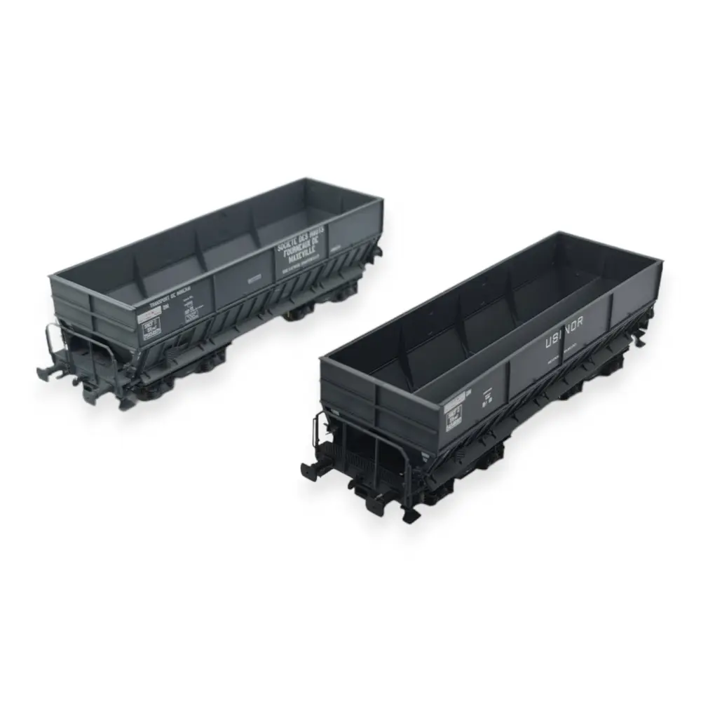 Set de 2 wagons minerais DM - LS Models 31106 - HO : 1/87 - SNCF - EP III
