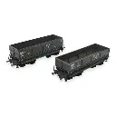 Set de 2 wagons trémies "U.C.P.M.I." - LS Models 31107 - HO : 1/87 - SNCF - EP V