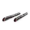 Rame automotrice diesel AGC B82681 / 82682 - LS Models 10066 - HO 1/87 - SNCF - Ep VI - Analogique - 2R