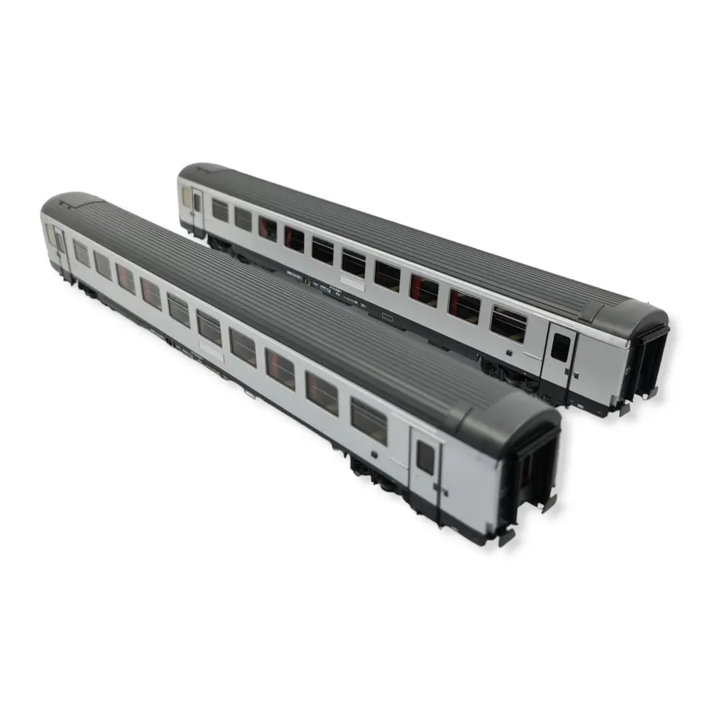 Set 2 Voitures VTU Pelliculage Croisière - Ls Models 40996 - HO 1/87 - SNCF - EP V