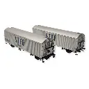 Set 2 wagons réfrigérants STEF - Ls Models 30235 - HO 1/87 - SNCF - EP III