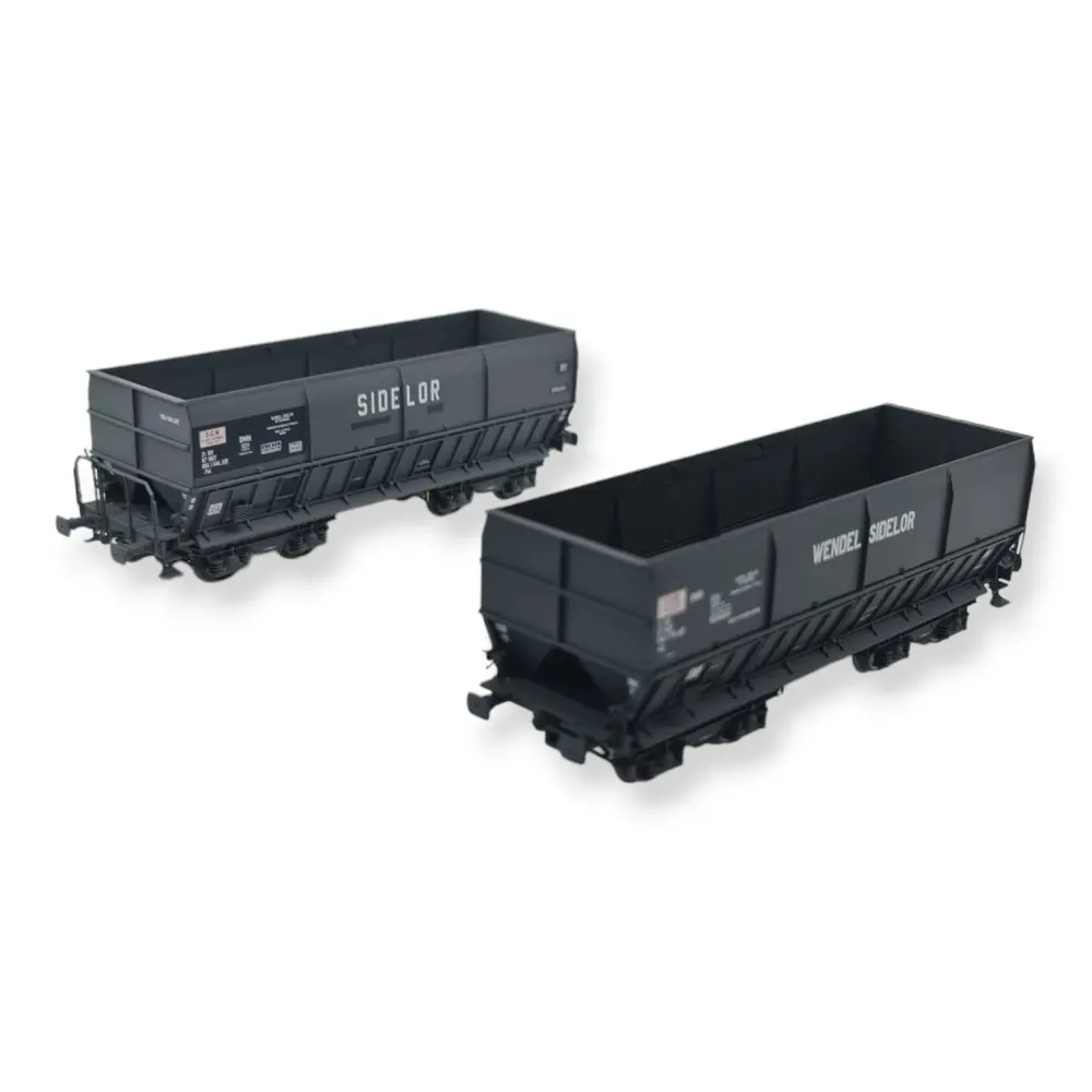 Set 2 wagons tombereaux LS Models 31111 - HO : 1/87 - SNCF - EP IV