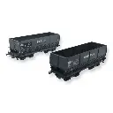 Set 2 wagons tombereaux LS Models 31111 - HO : 1/87 - SNCF - EP IV