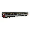 Voiture voyageurs VSE A9u livrée corail, logo carmillon - LS Models 40383 - HO 1/87 - SNCF - Ep VI - 2R