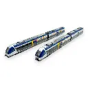 Autorail bimode AGC BB82783 / 82784 TER Alsace - LS Models 10893 - HO 1/87 - SNCF - Ep VI - Analogique - 3R