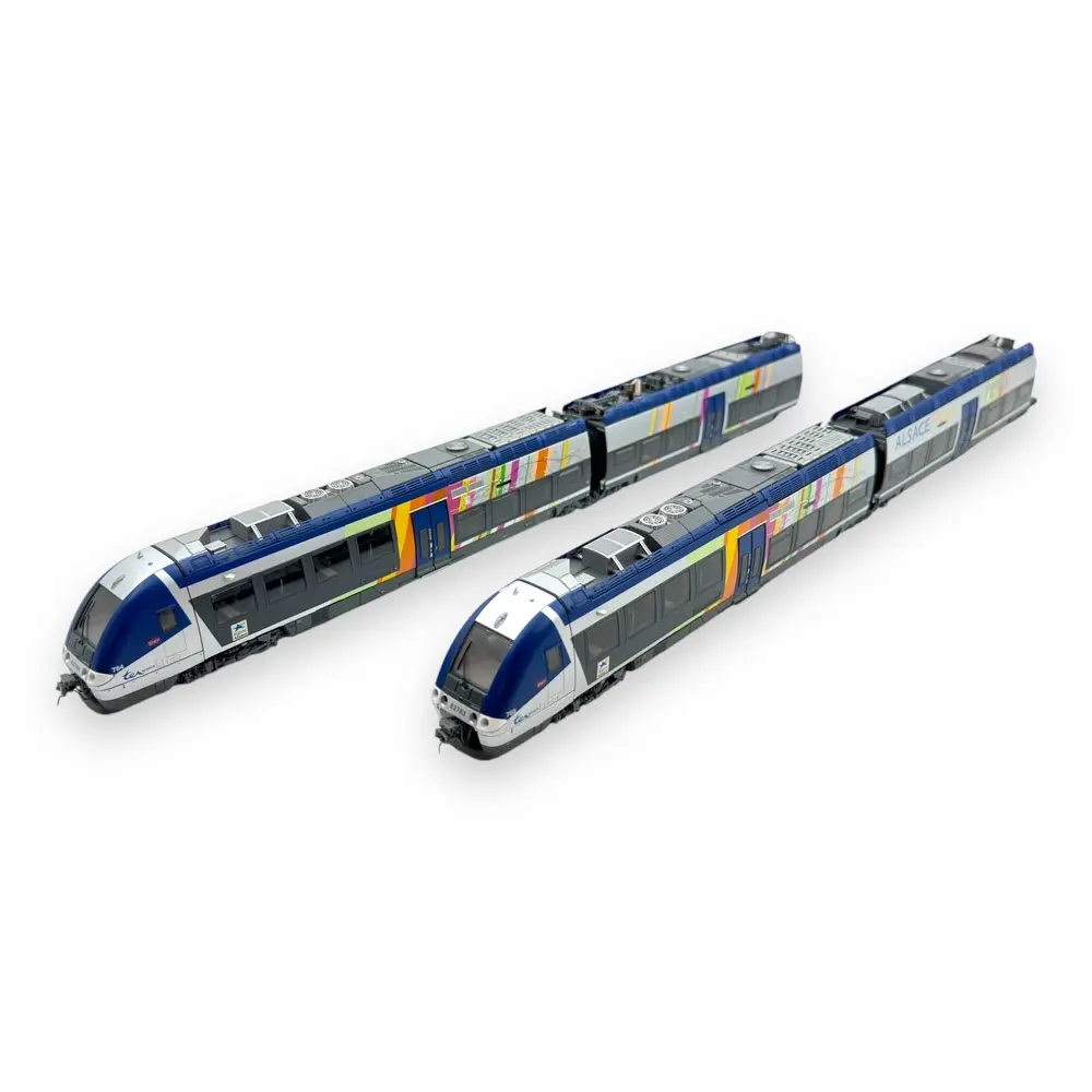 Autorail bimode AGC BB82783 / 82784 TER Alsace - LS Models 10893S - HO 1/87 - SNCF - Ep VI - Digital sound - 3R