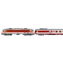 Set grand confort "Capitole" locomotive électrique CC 6513 + A4Dtux + A8tu - LS Models 11003DC - HO 1/87 - SNCF - Ep IV - Analogique - 2R