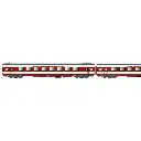 Set de 3 voitures voyageurs grand confort "Étendard" A8tu + A8u + Vru - LS Models 40085AC - HO 1/87 - SNCF - Ep IV - 3R