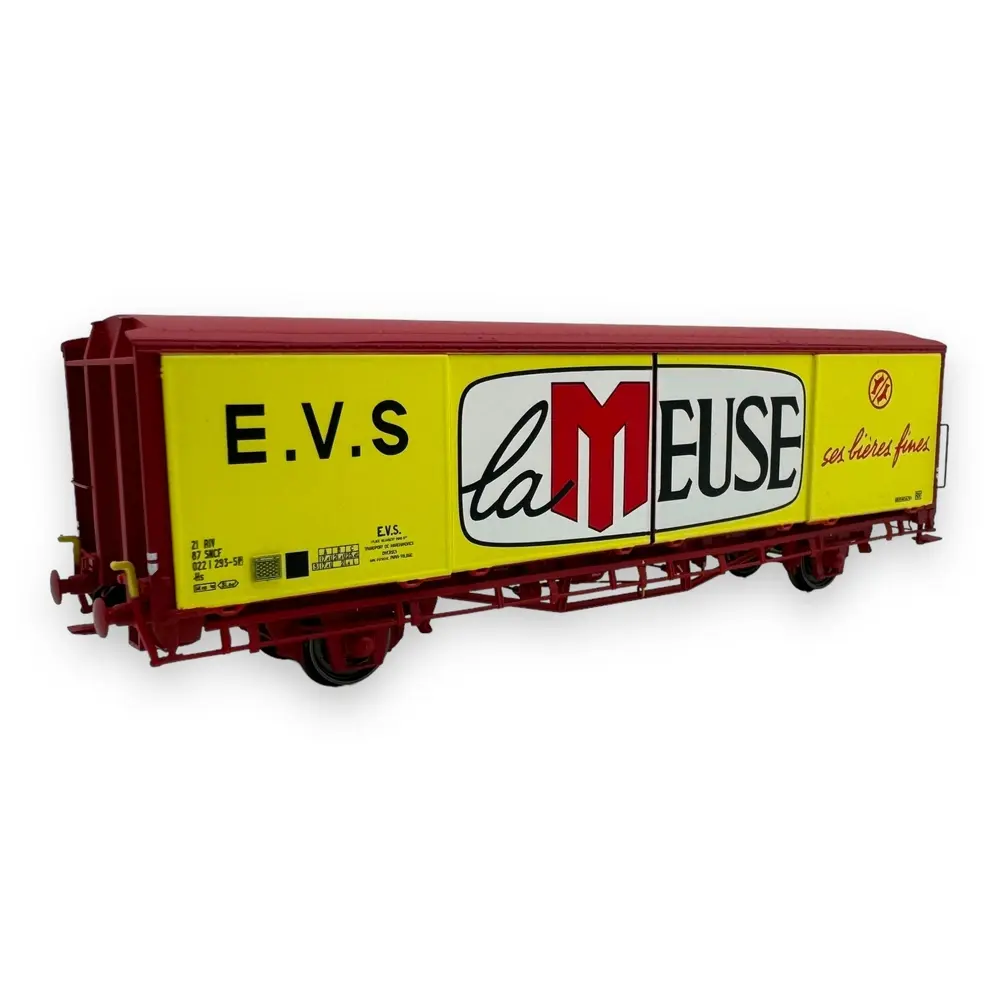 Wagon couvert EVS Hs parois planes "La Meuse" - LS Models 30680 - HO 1/87 - SNCF - Ep IV - 2R