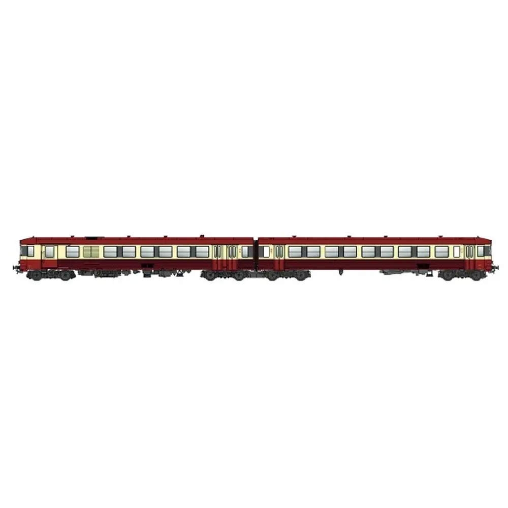 Autorail diesel EAD X4687-XR8684 - LS Models 10039 - HO 1/87 - SNCF - Ep IV - Analogique - 2R
