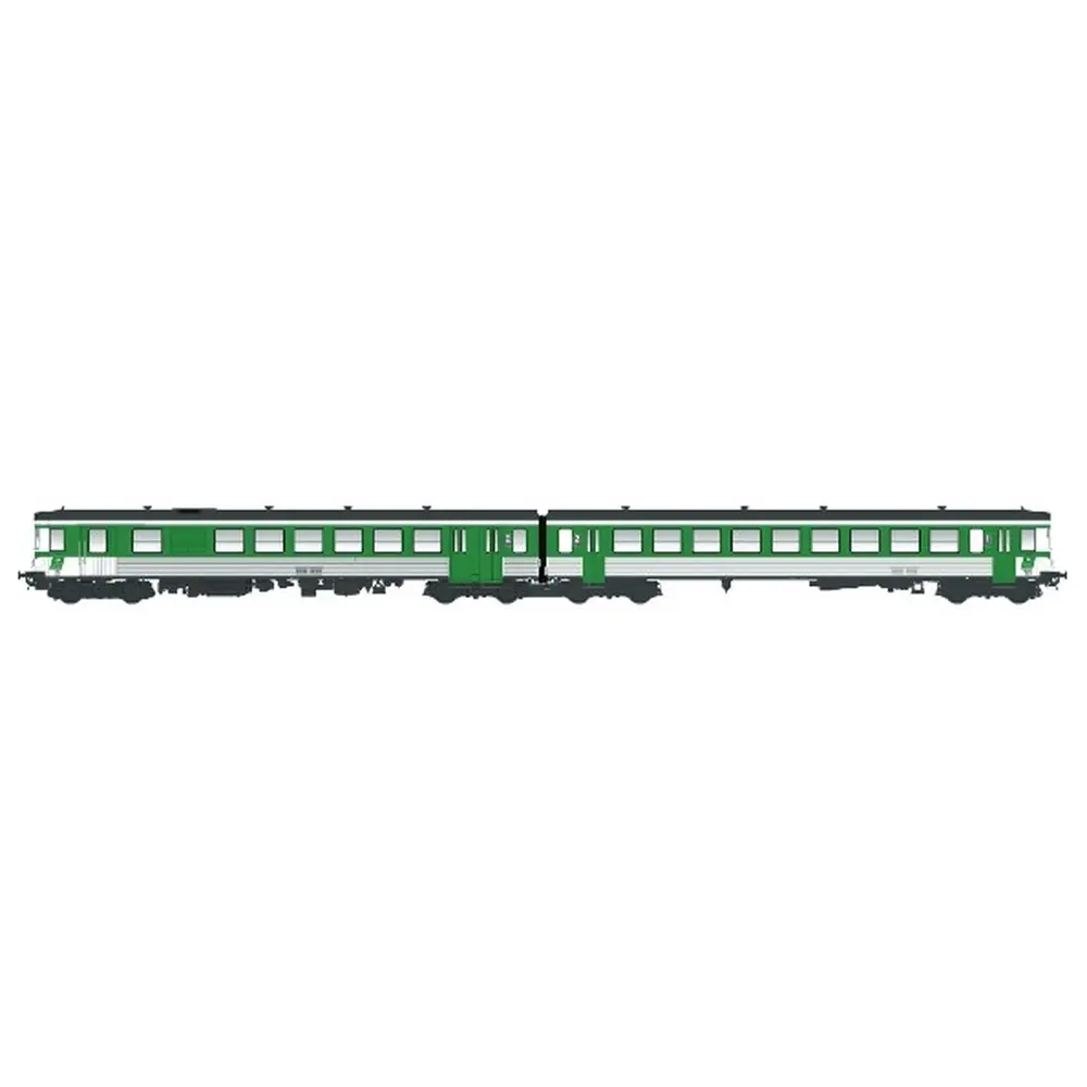 Autorail diesel EAD X4574-XR8412 - LS Models 11031 - HO 1/87 - SNCF - Ep V - Analogique - 2R