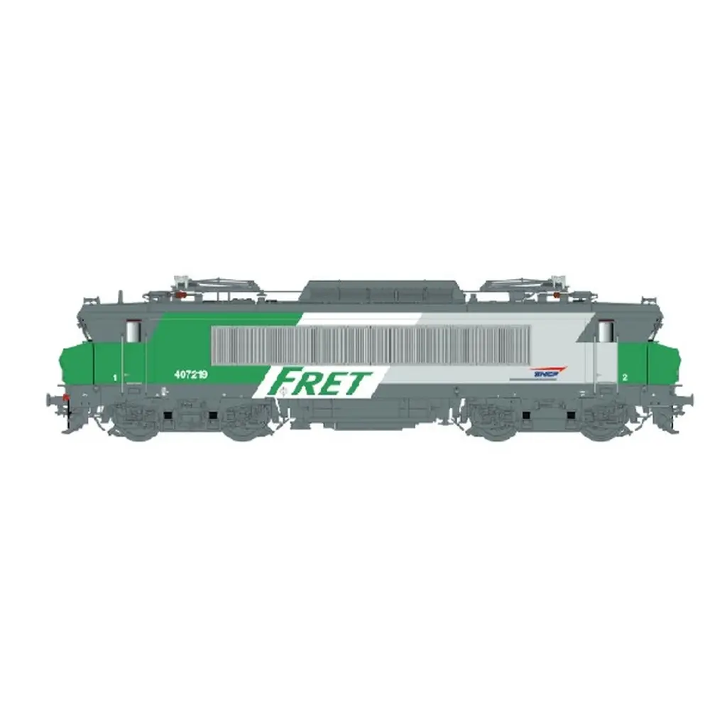 Locomotive électrique BB 7219, livrée FRET, dépôt de Bordeaux - LS Models 11202 - HO 1/87 - SNCF - Ep. V-VI - Analogique - 2R