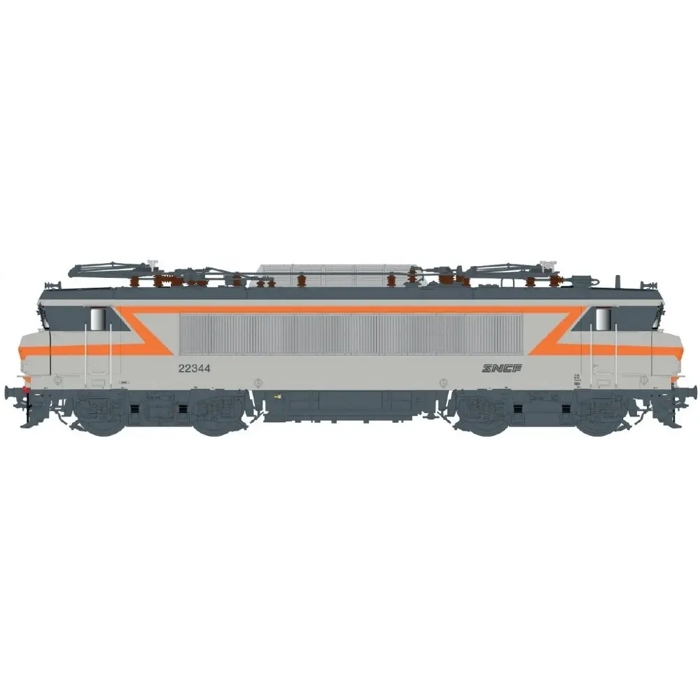 Locomotive électrique BB 22339, gris béton/orange, logo nouille, Marseille - LS Models 11107 - HO 1/87 - SNCF - Ep IV-V - Analogique - 2R
