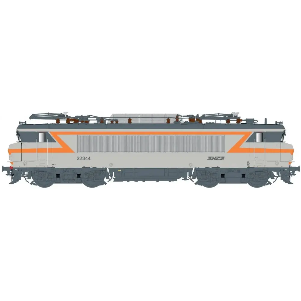 Locomotive électrique BB 22339, gris béton/orange, logo nouille, Marseille - LS Models 11607 - HO 1/87 - SNCF - Ep IV-V - Digital  - 3R