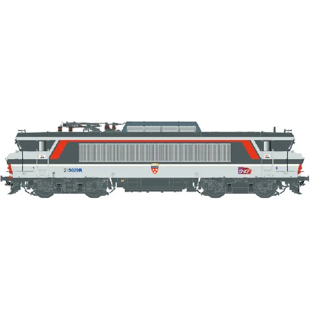 Locomotive électrique BB 15029R, livrée Corail+, dépôt d’Achères - LS Models 10993S - HO 1/87 - SNCF - Ep VI - Digital sound - 3R