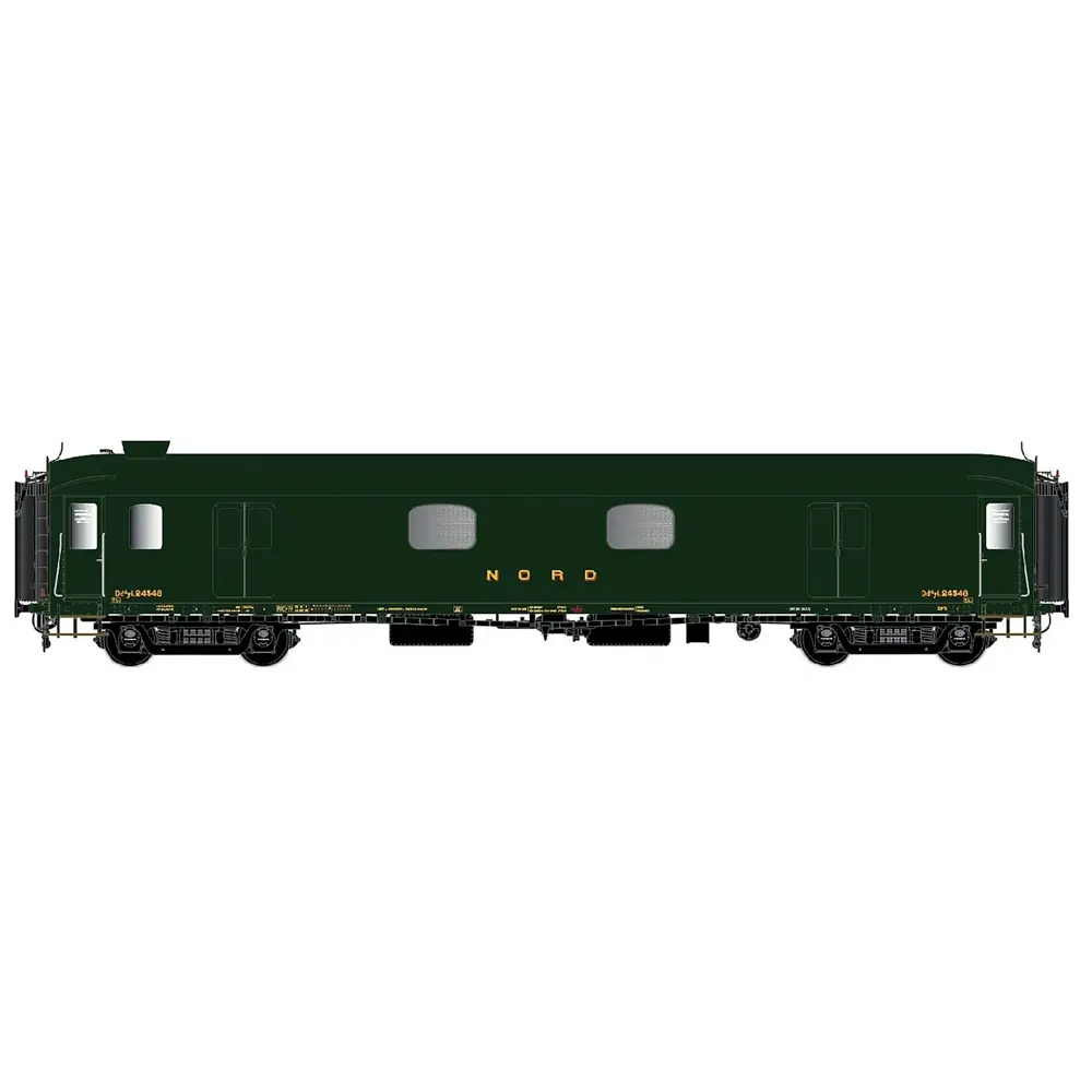 Voiture Fourgon Dd4yi NORD - LS Models 31204 - HO 1/87 - SNCF - Ep II & III - 2R