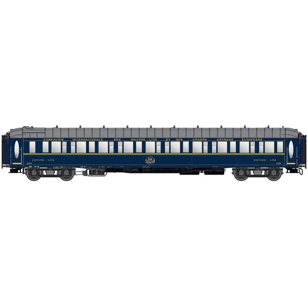 Voiture-lits CIWL Type Lx20 - LS MODELS 49236 - CIWL - HO 1/87 - EP III