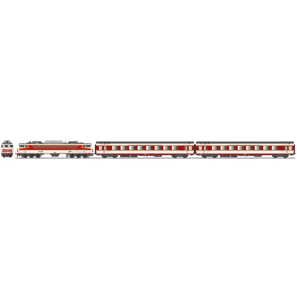 Coffret Train "Aquitaine" Grand Confort - LS MODELS 11002DCS - SNCF - HO 1/87 - EP IV - DCC SON