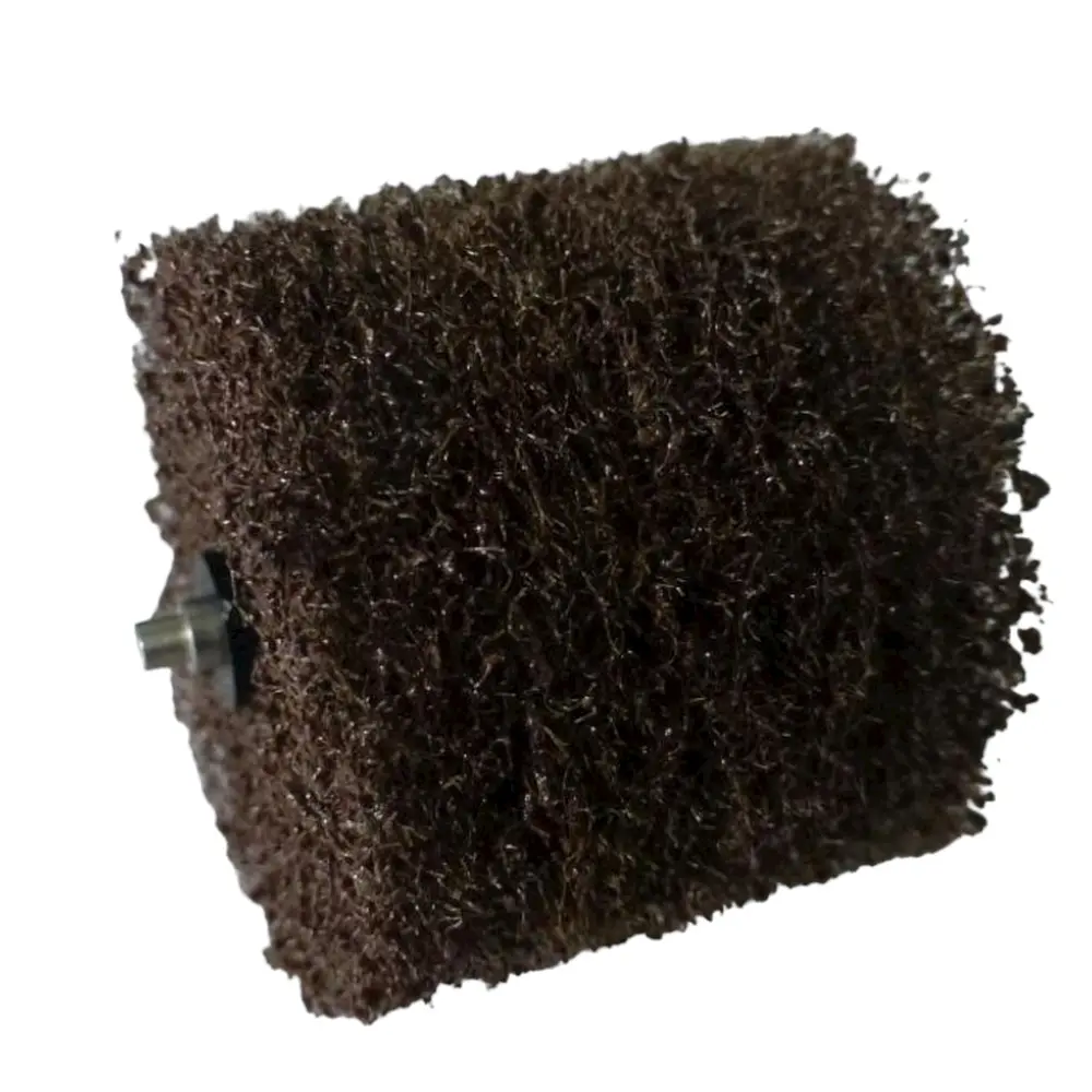 Brosse d'entretien rail gros grain Lux-Modellbau 9045 - HO 1/87 - pour wagons 9130 / 9131