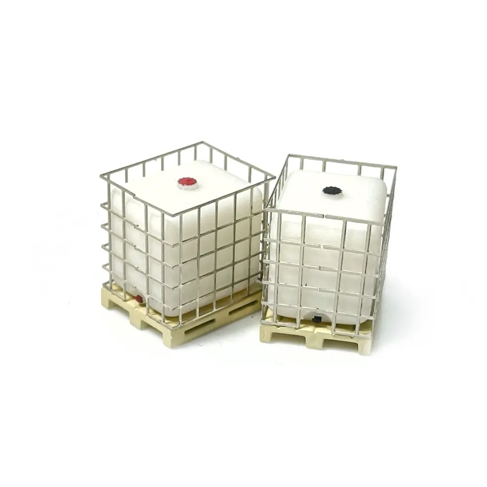 Lot de 2 réservoirs d'eau de pluie extérieurs - 87Train 221013 | HO 1/87ème