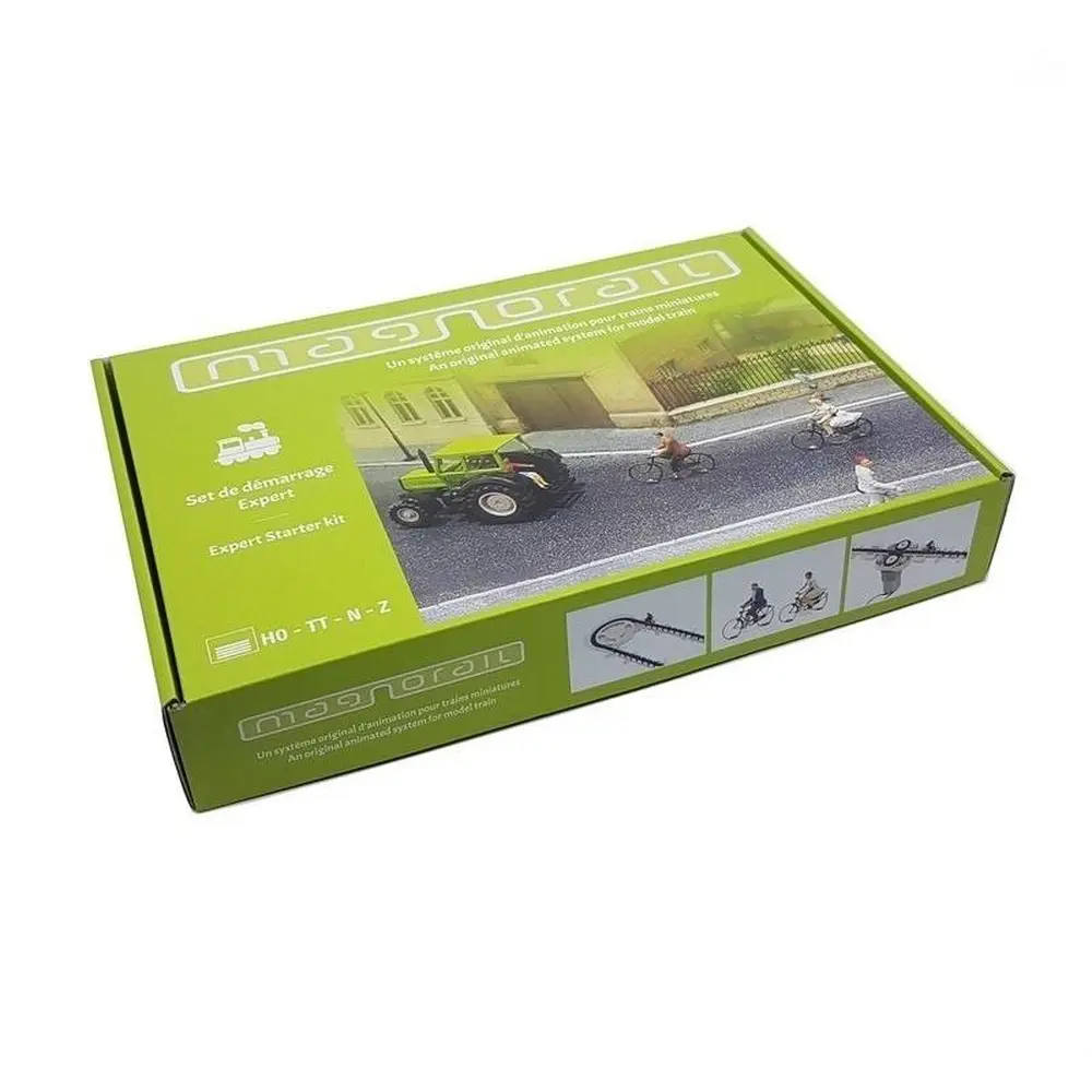 Coffret Expert Magnorail BS-2 - HO / TT / N / Z - 8 curseurs pour véhicules