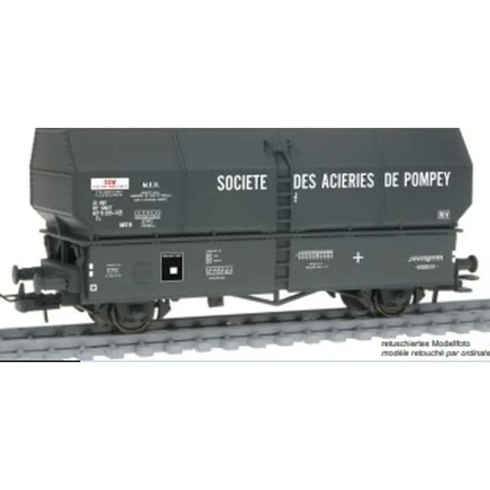 Wagon trémie POMPEY - Makette 4731 - HO 1/87 - SNCF - EP IV - 2R