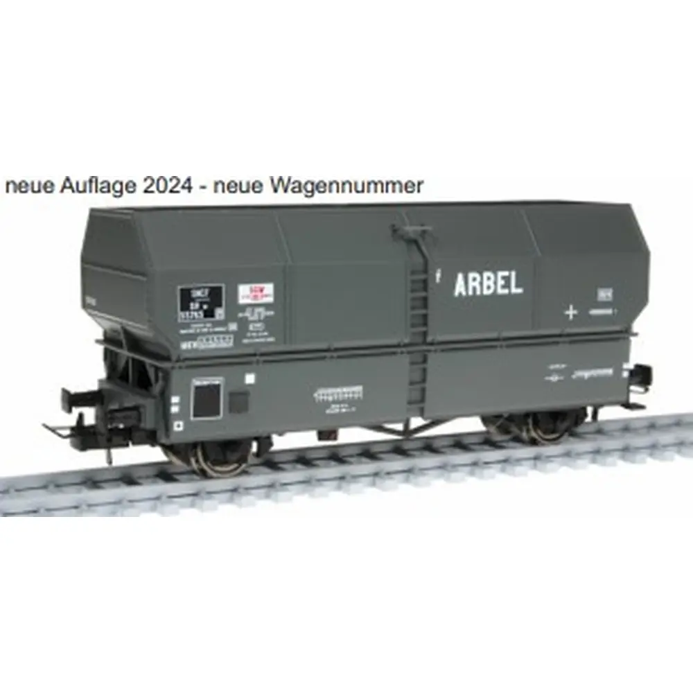 Wagon Trémie ARBEL - Makette 4780.7 - HO 1/87 - SNCF - EP III - 2R