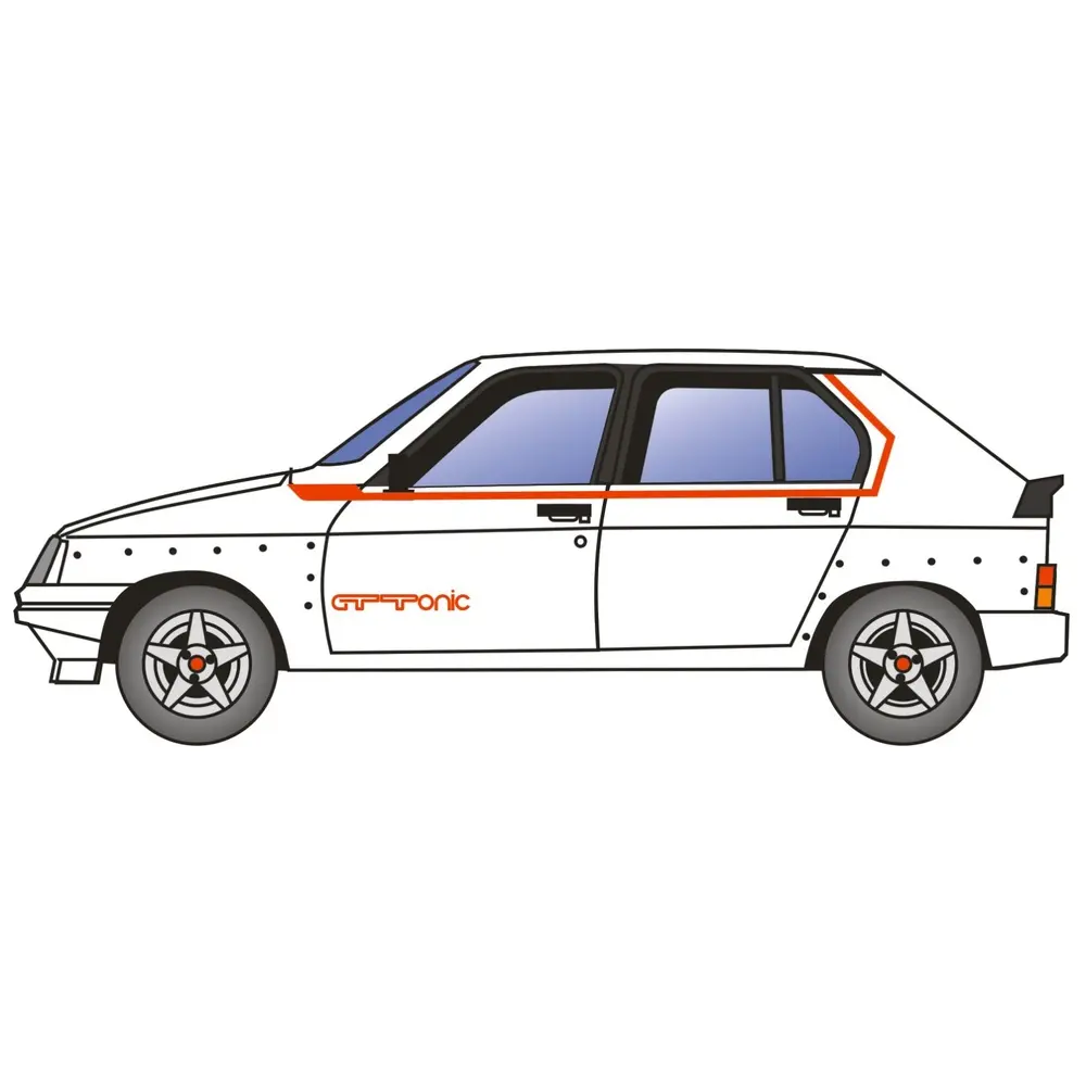 Citroën Visa GT Tonic - Makette 8075 - HO 1/87