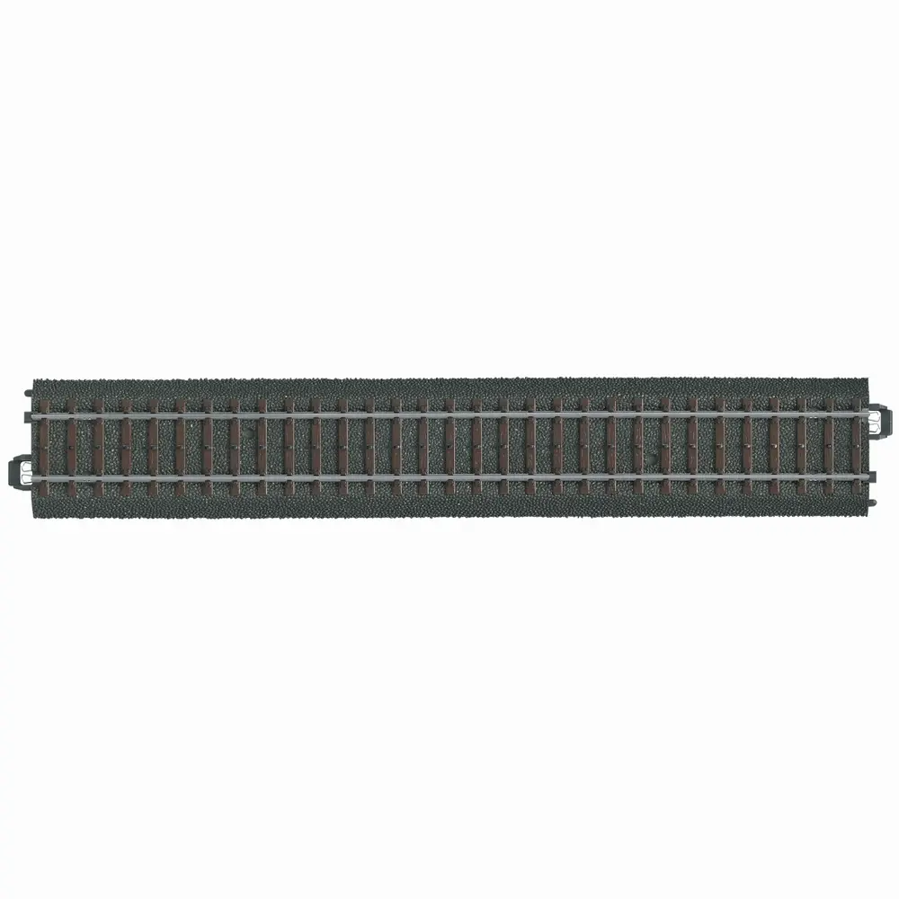 Rail droit ballasté 236,1 mm code 83 voie C - Märklin 24236 - HO 1/87 - 3R