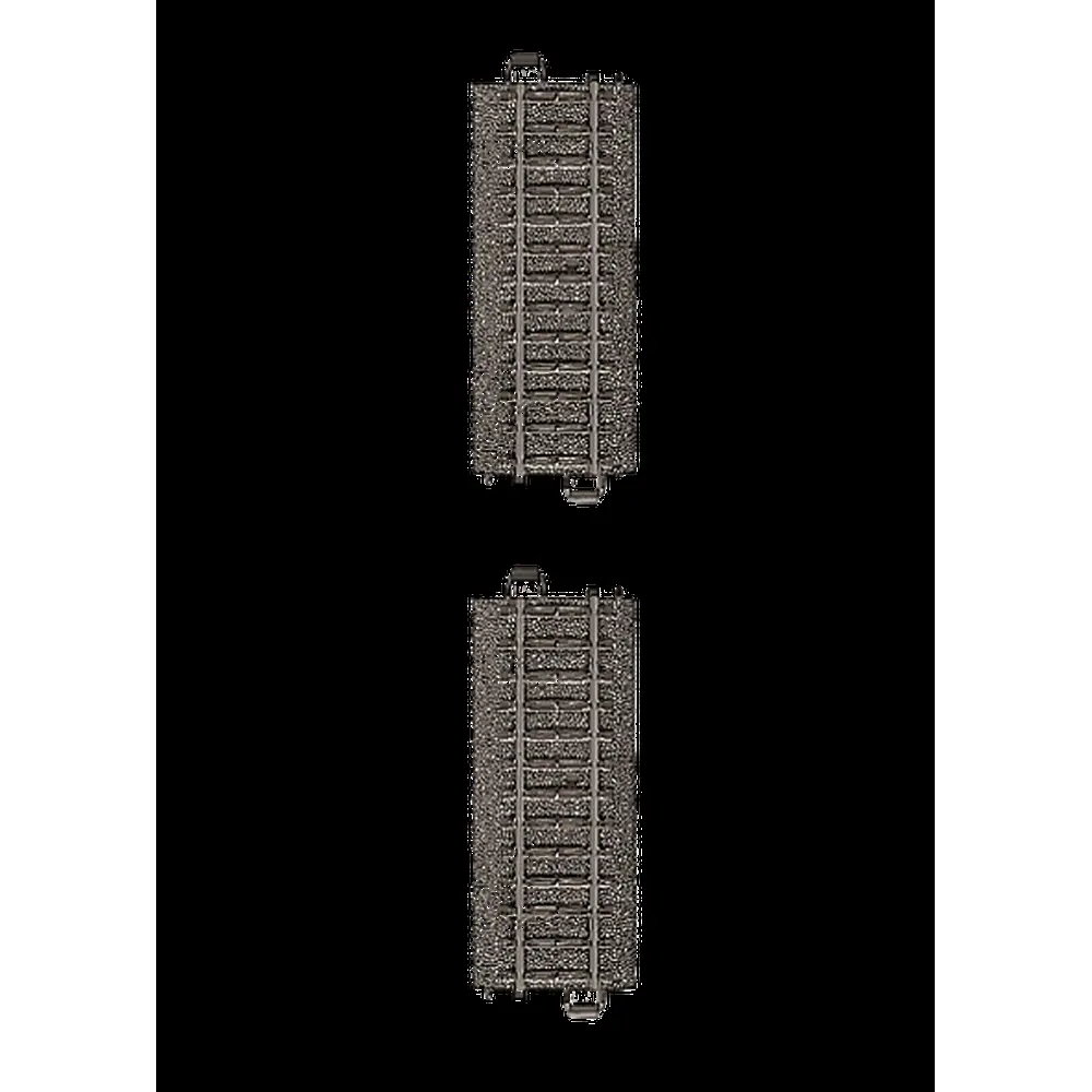 Set de 2 Rails droit de contact Marklin 24995 - 94,2 mm - HO : 1/87 - Code 83 - Voie C