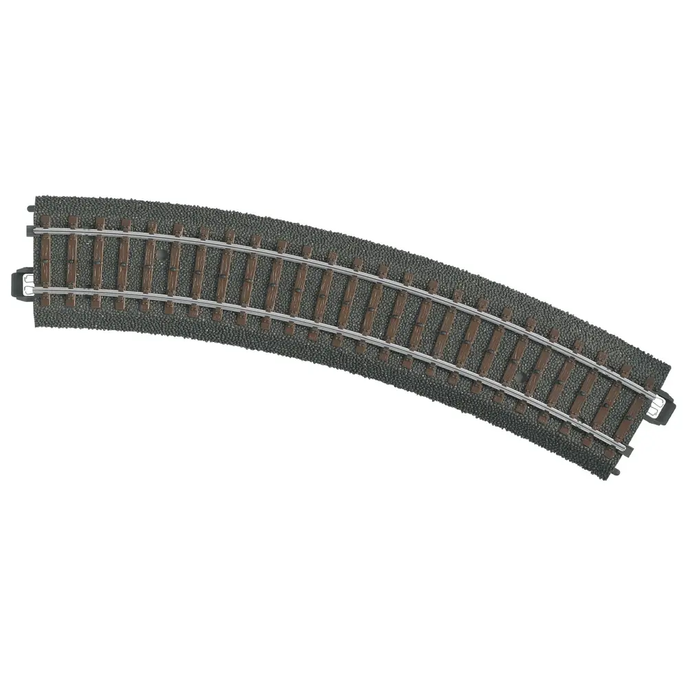 Rail courbe ballasté R1 360 mm 30° code 83 voie C - Märklin 24130 - HO 1/87 - 3R