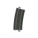 Rail courbe ballasté R1 360 mm 15° code 83 voie C - Märklin 24115 - HO 1/87 - 3R