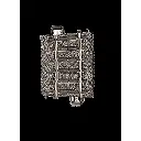 Rail courbe R1 7,5° Marklin 24107 - Rayon 360 mm - HO : 1/87 - Code 83 - Voie C