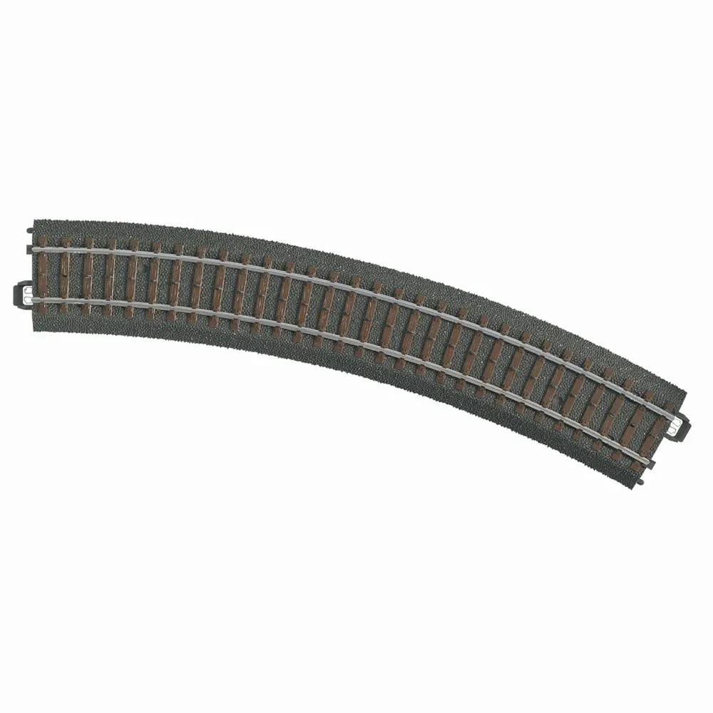 Rail courbe ballasté R2 437,5 mm 30° code 83 voie C - Märklin 24230 - HO 1/87 - 3R